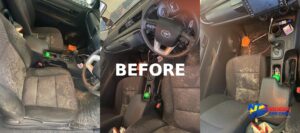 nam moc before Interior Mould Treatment at NT Mobile CAR CARE